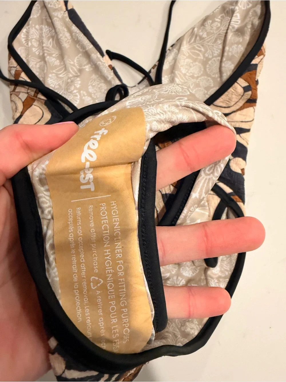 Free People Free-est Amber One-Piece Swimsuit Sz L